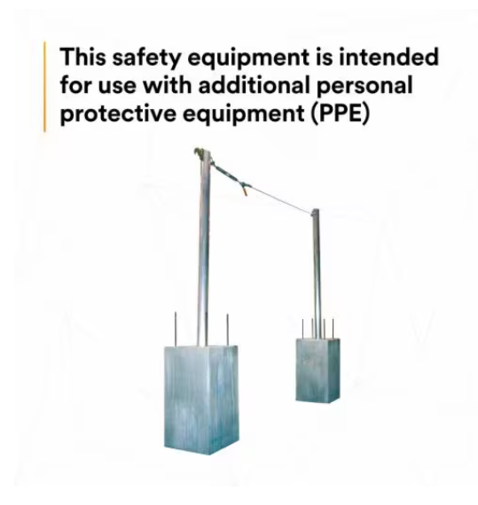 3M DBI-SALA SecuraSpan Pour-in-Place HLL Concrete Sleeve 7400201 from GME Supply